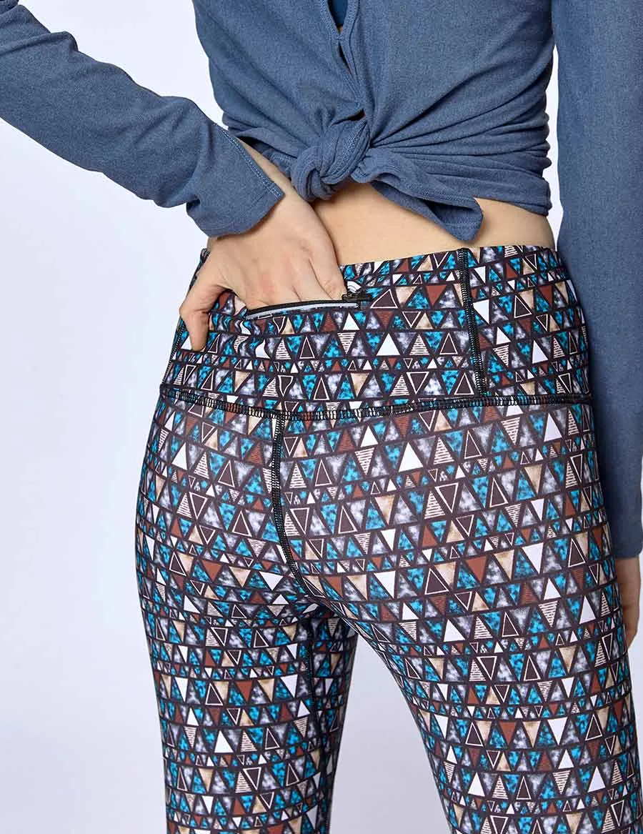 easyoga Lespiro Brisk Swift Leggings1 - F80 Colorful Brick