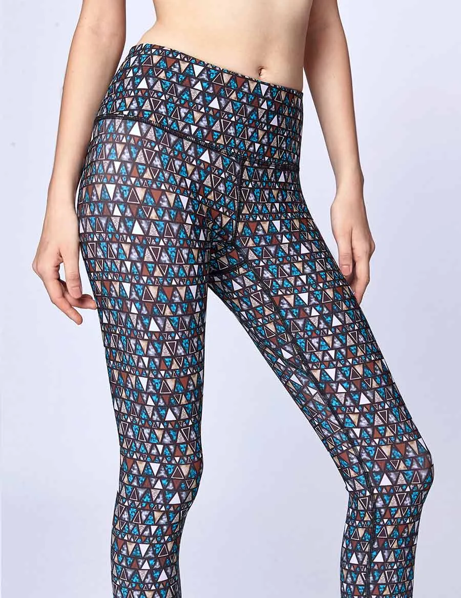 easyoga Lespiro Brisk Swift Leggings1 - F80 Colorful Brick