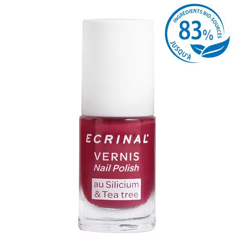Ecrinal Silicium   Tea Tree Nail Polish 5 ml – Colour: Prune
