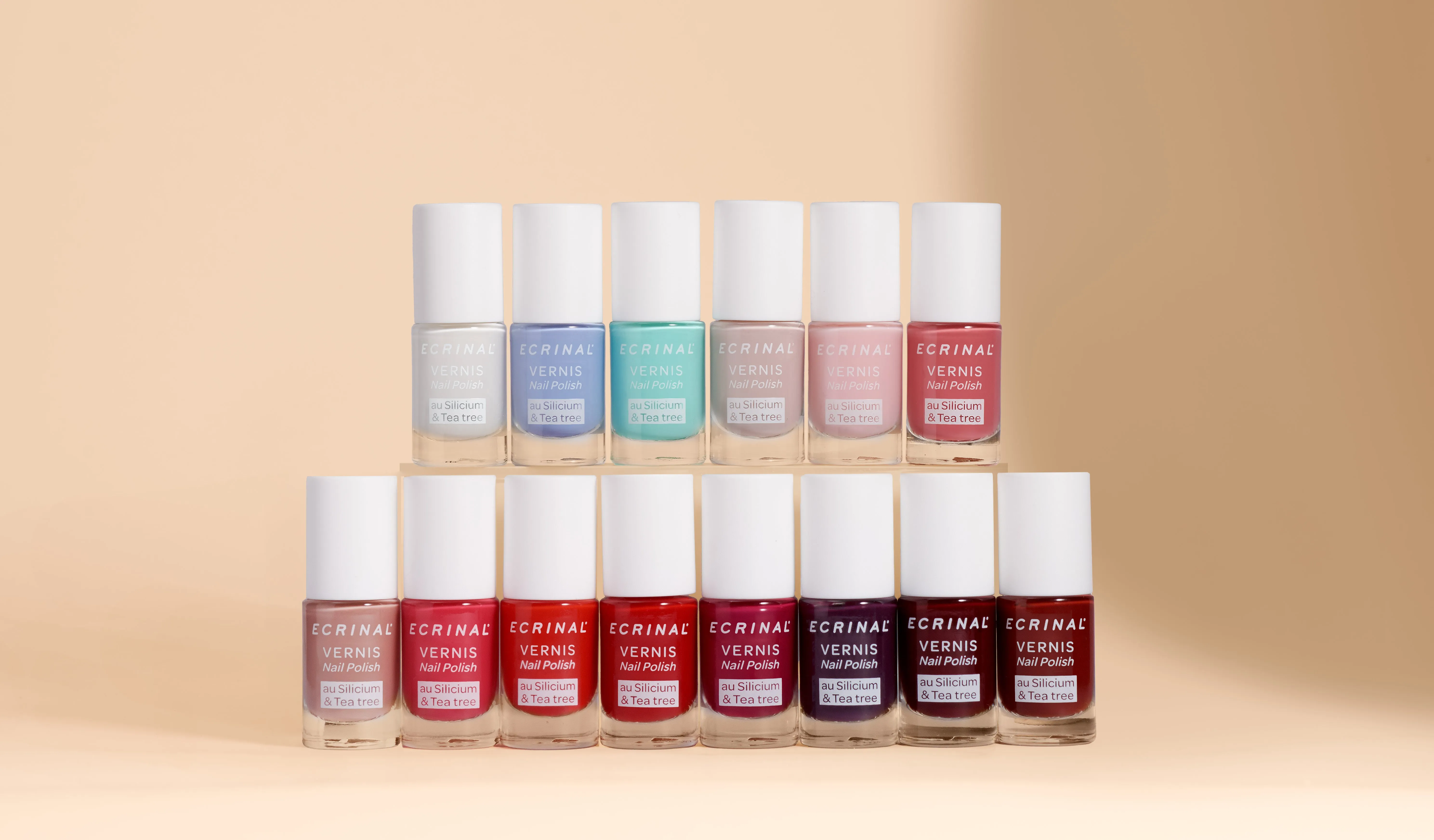 Ecrinal Silicium   Tea Tree Nail Polish 5 ml – Colour: White
