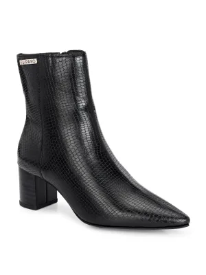 El Paso Women Faux Leather Casual Chelsea Boots