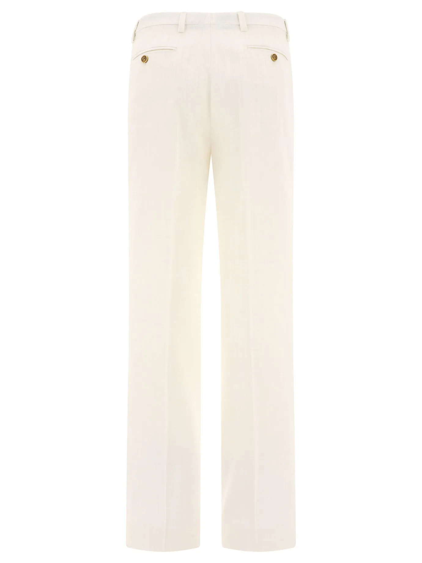ETRO Classic Beige Straight Pants for Women - Spring/Summer 2024 Collection