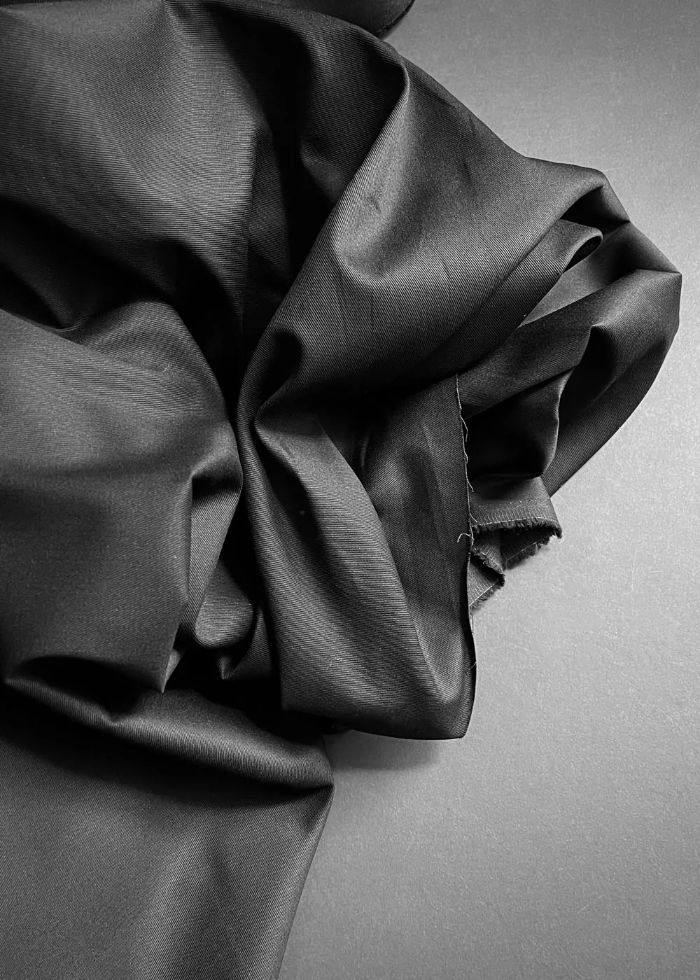 Everyday Cotton Drill - Jet Black