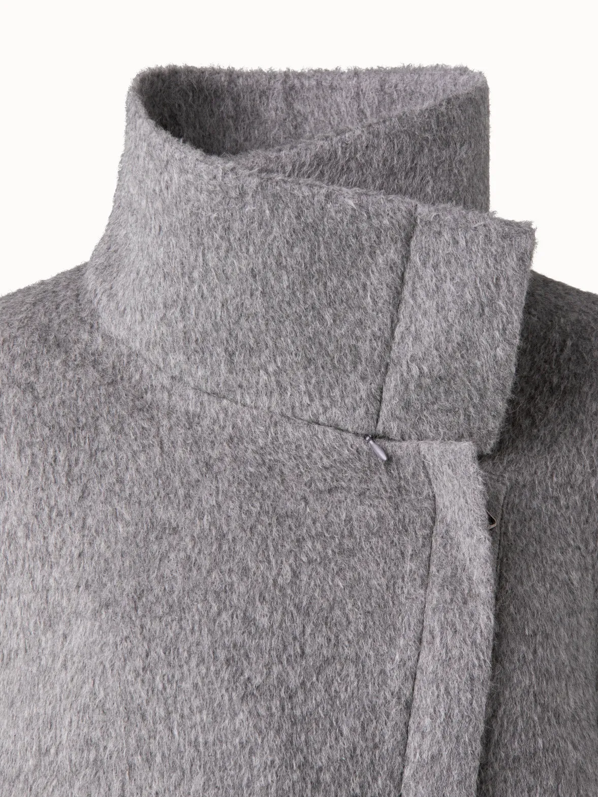 Fenix Alpaca Wool Two-In-One Coat
