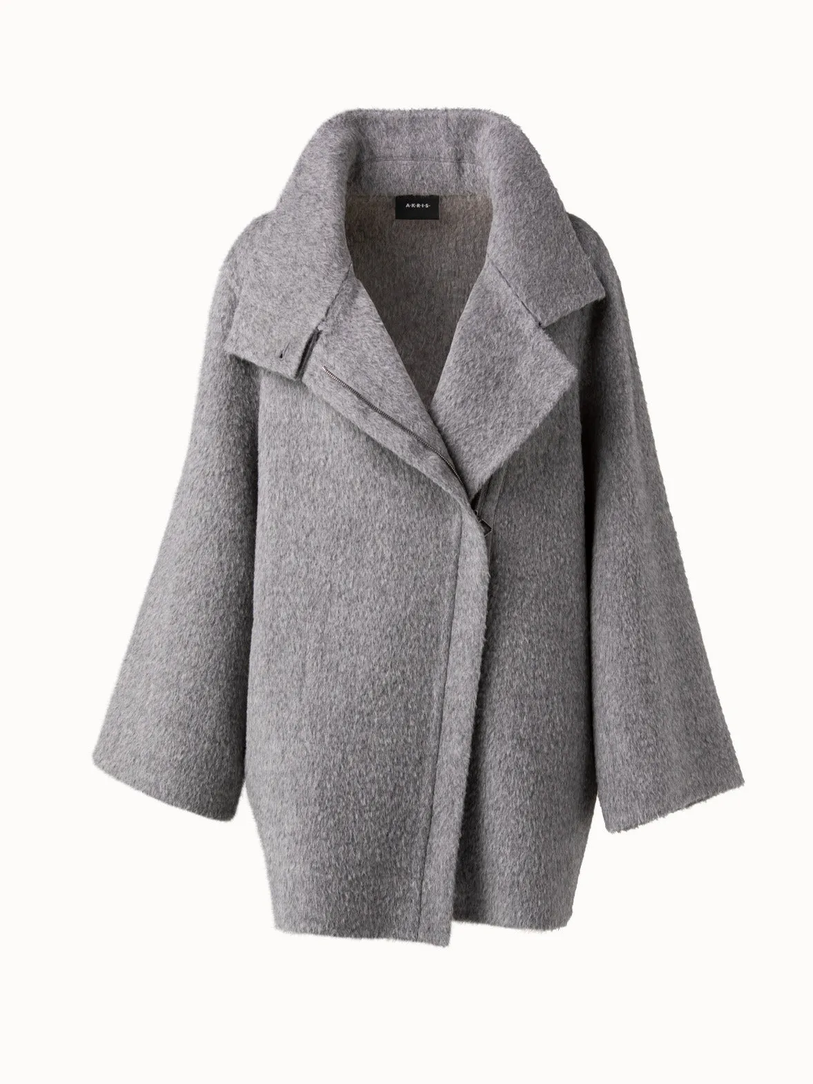 Fenix Alpaca Wool Two-In-One Coat