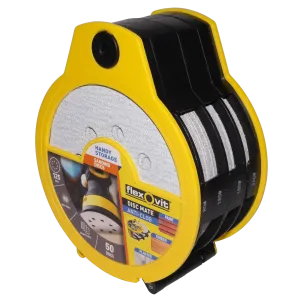 Flexovit 125mm 8 Hole Orbital Sandpaper - 50 Pack