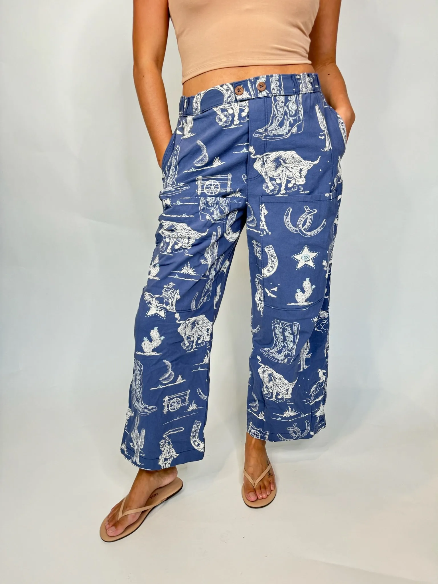 Free People Seaside Pull On Pant