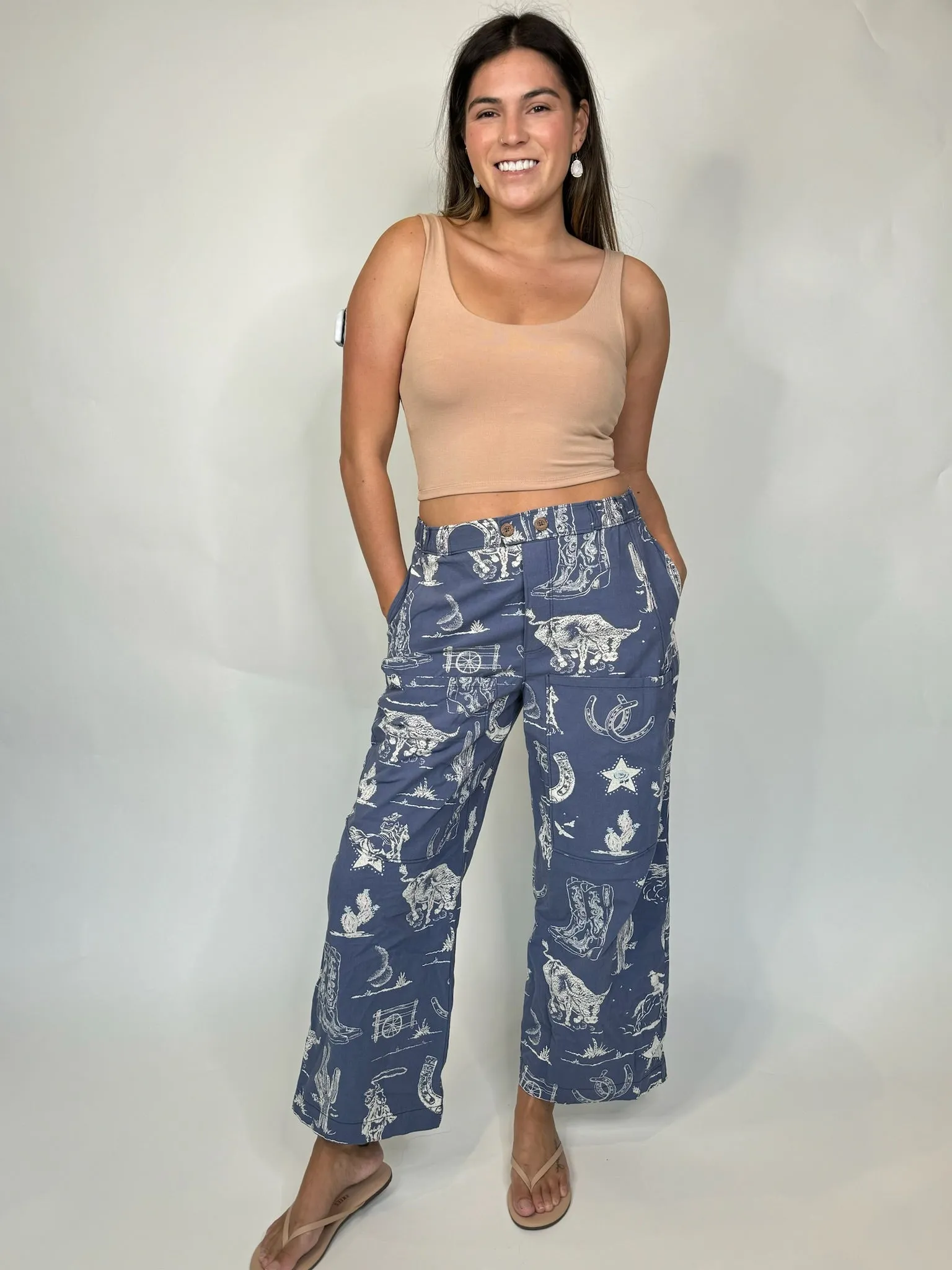 Free People Seaside Pull On Pant