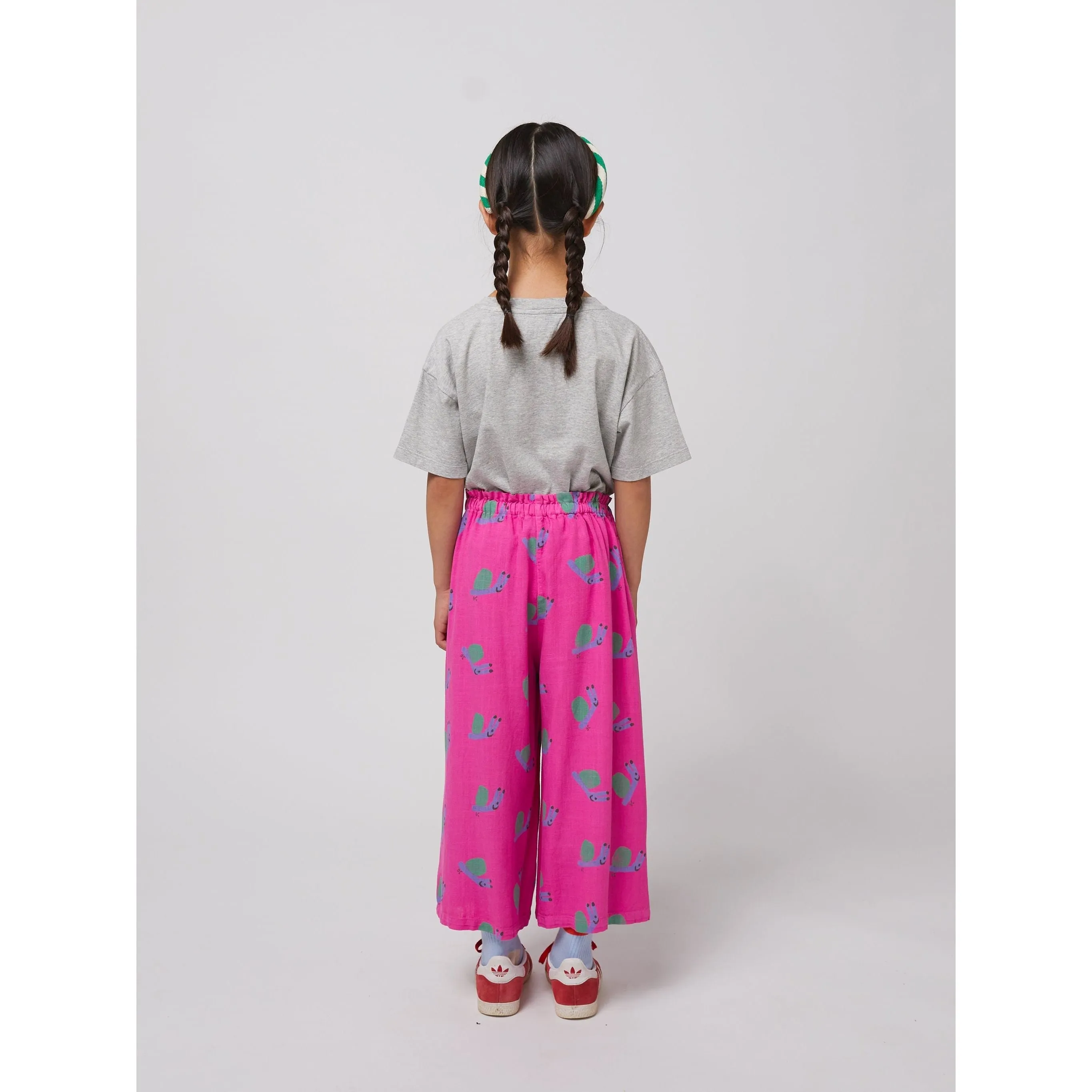 Funny Snail All Over Woven Culotte Pants