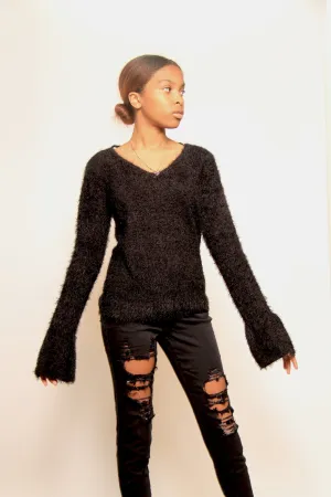 Fuzzy Knit Sweater