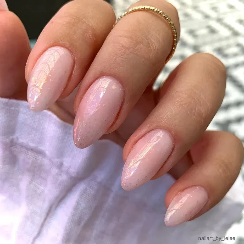 Gel Polish Rubber Base Foil, Pink 10 ml