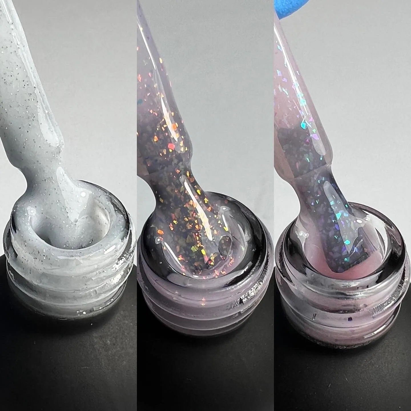 Gel Polish Rubber Base Foil, Powder Pink 10 ml