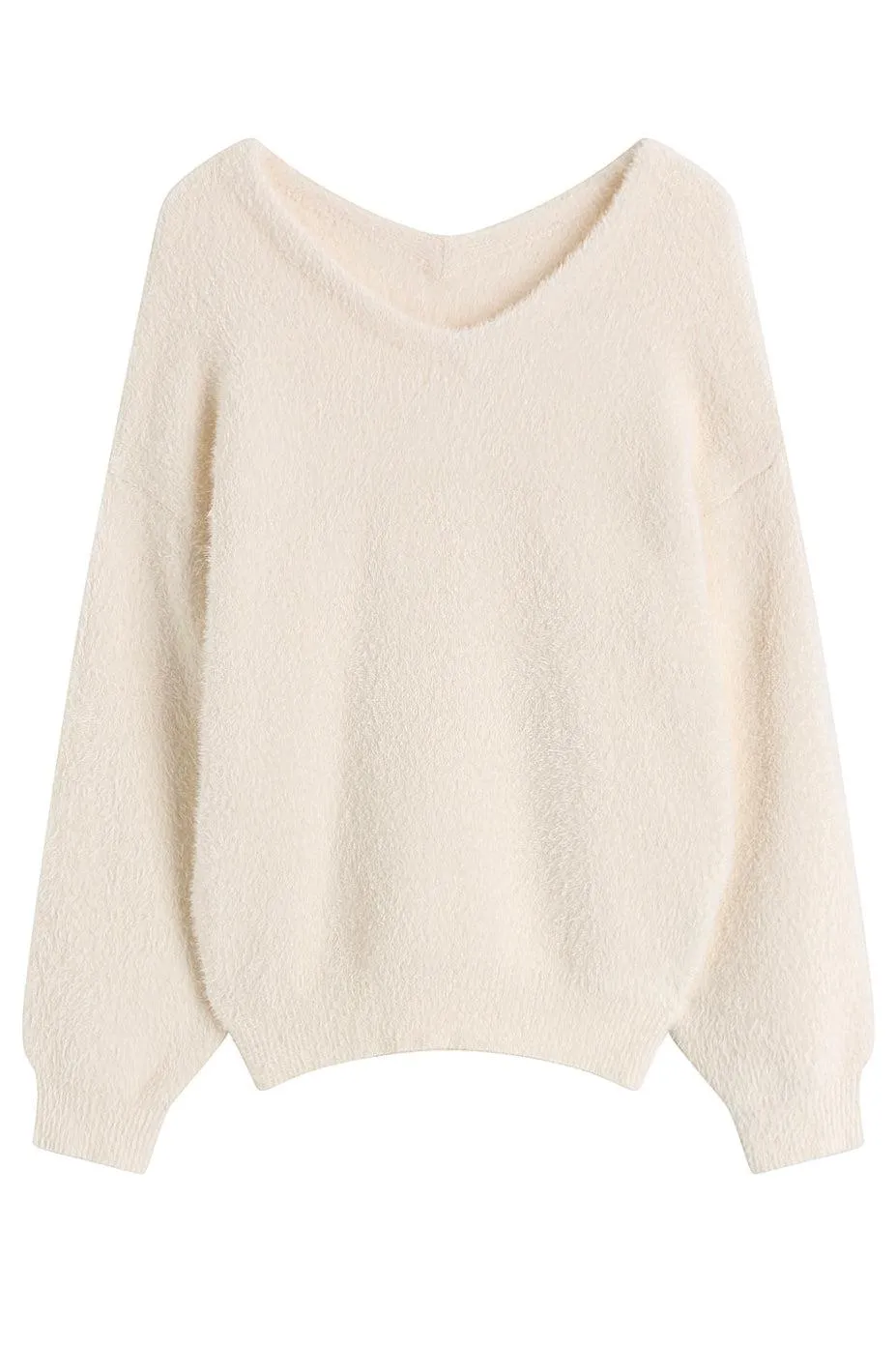 Gentle Lover Sweater - White