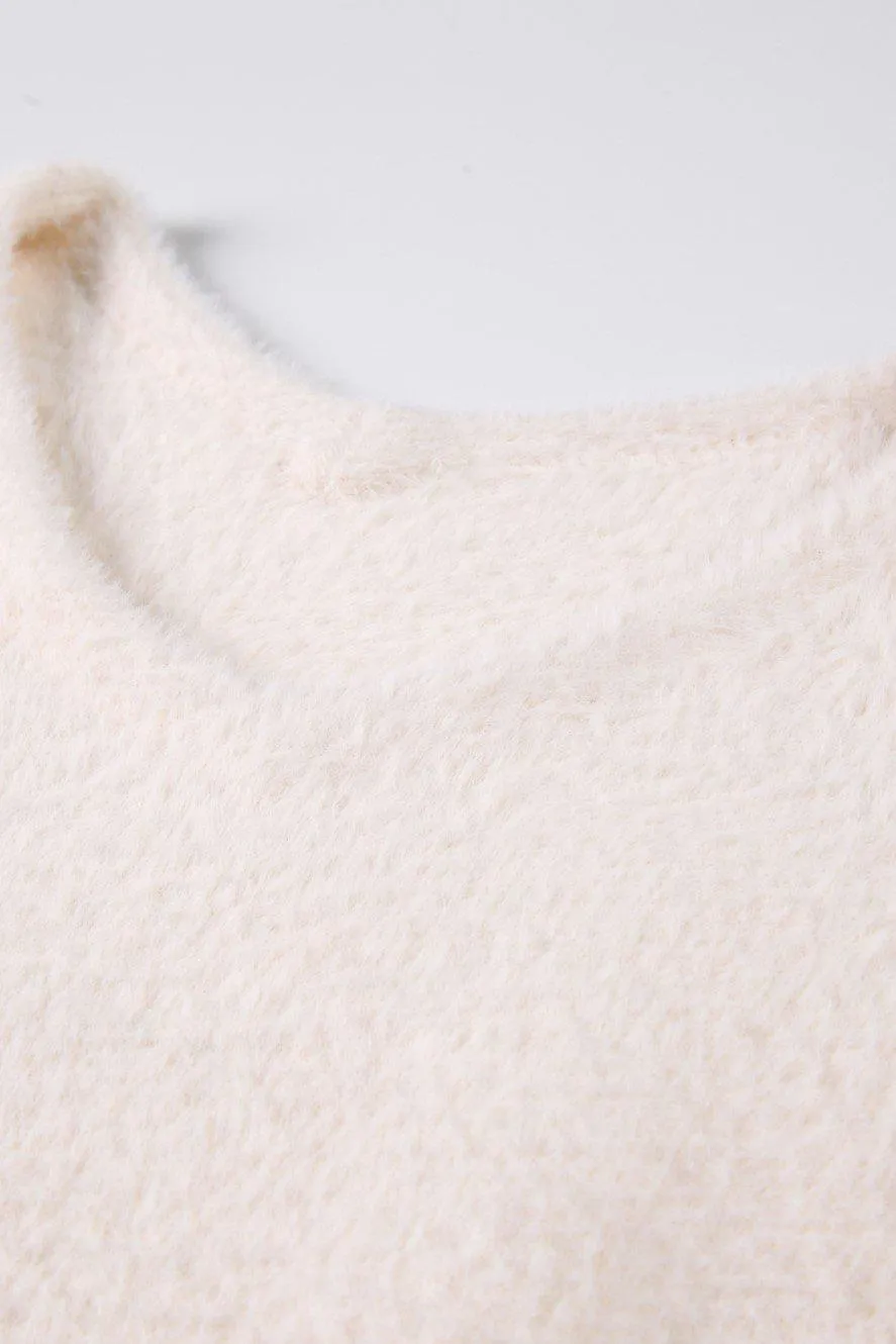Gentle Lover Sweater - White