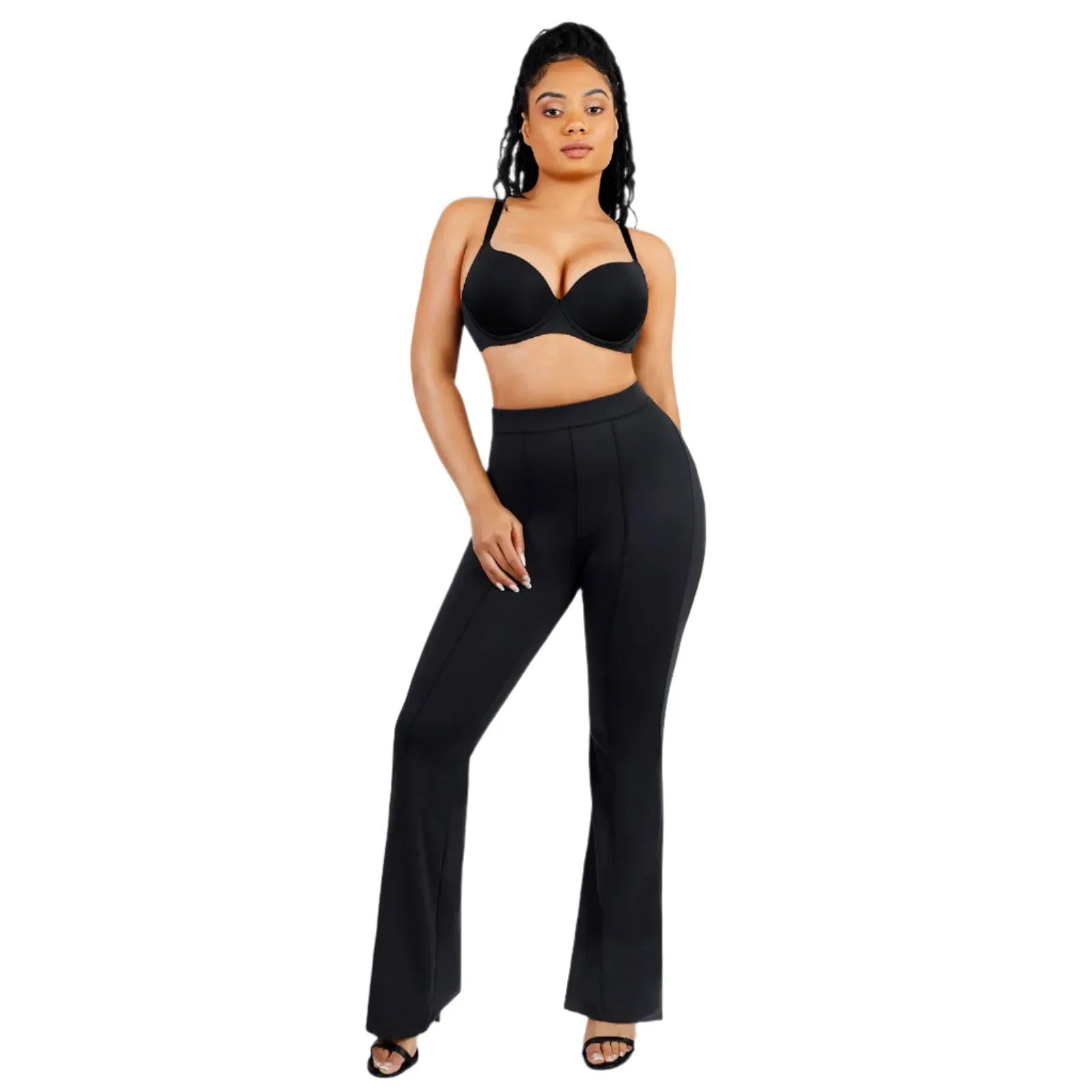High Waist Flare Pants