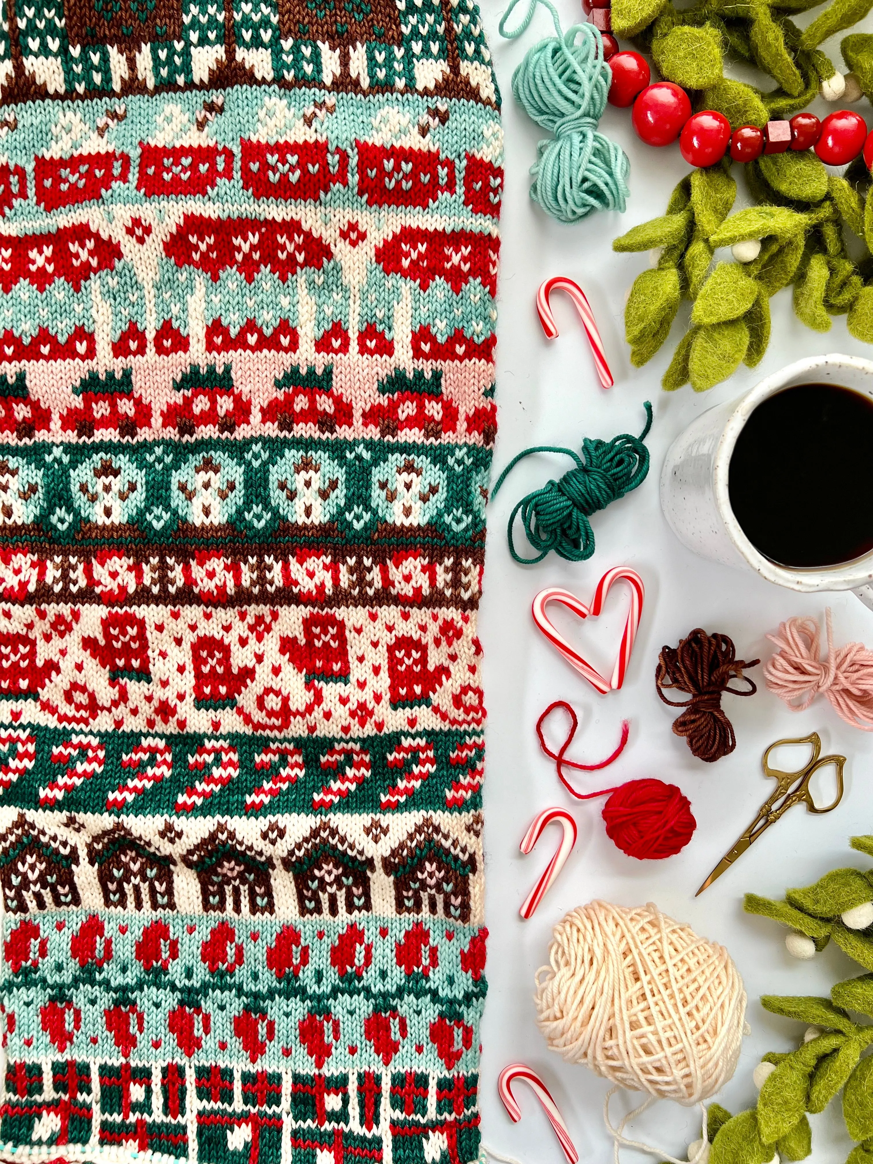 Holiday 3 Doodle (Infinity Cowl)