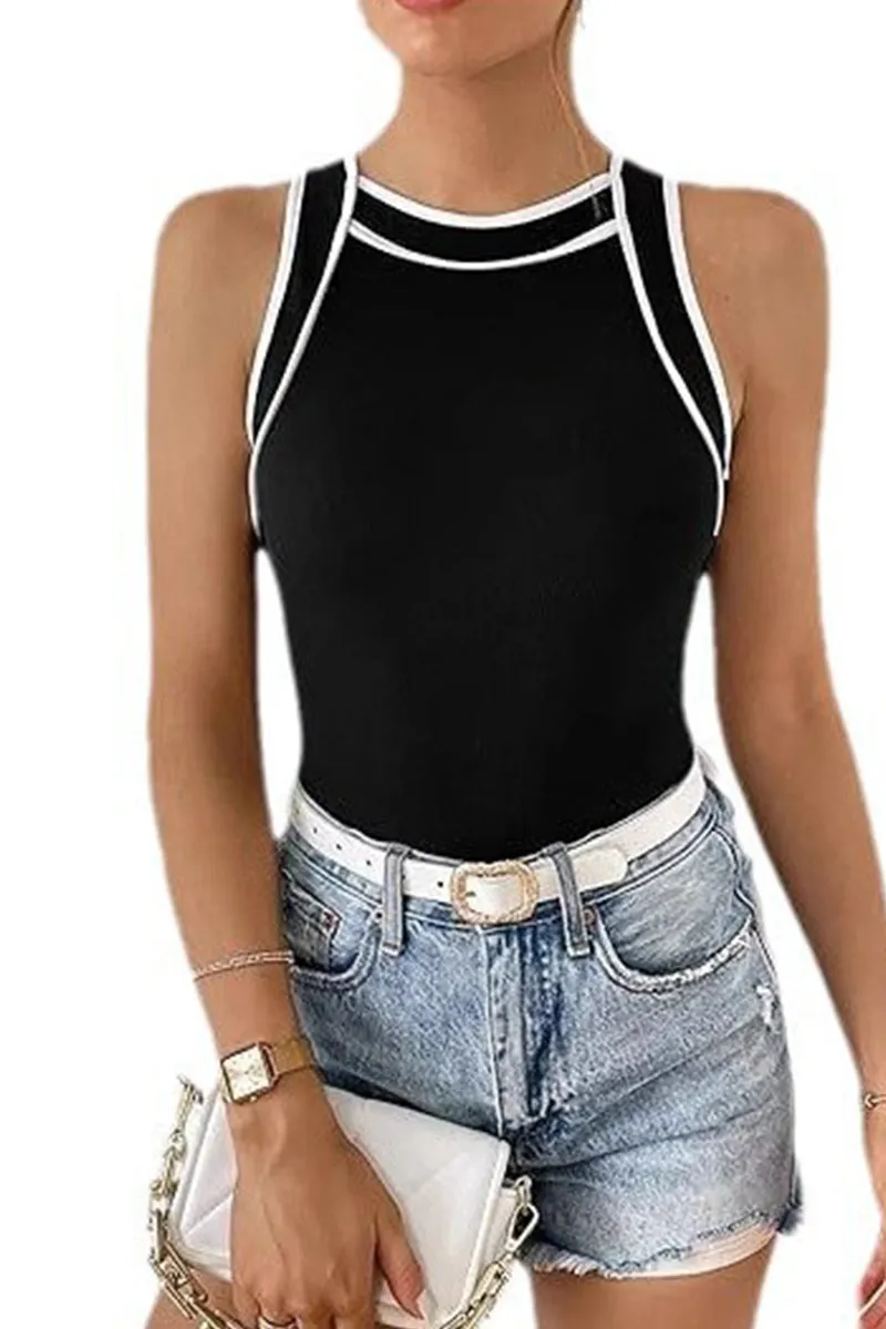 HTZ1135 Ribbed Knit Tank Top