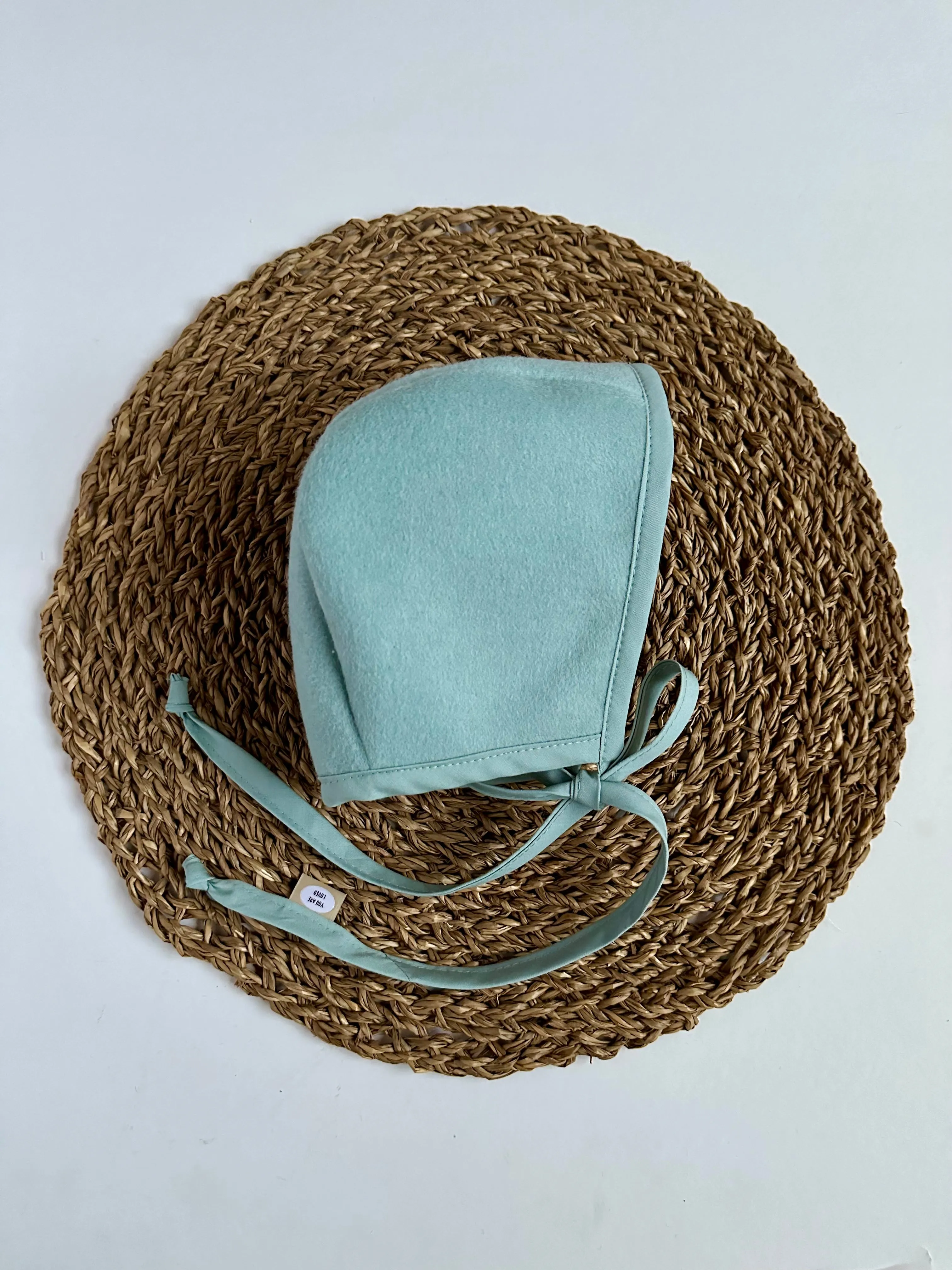 Icicle Wool Bonnet