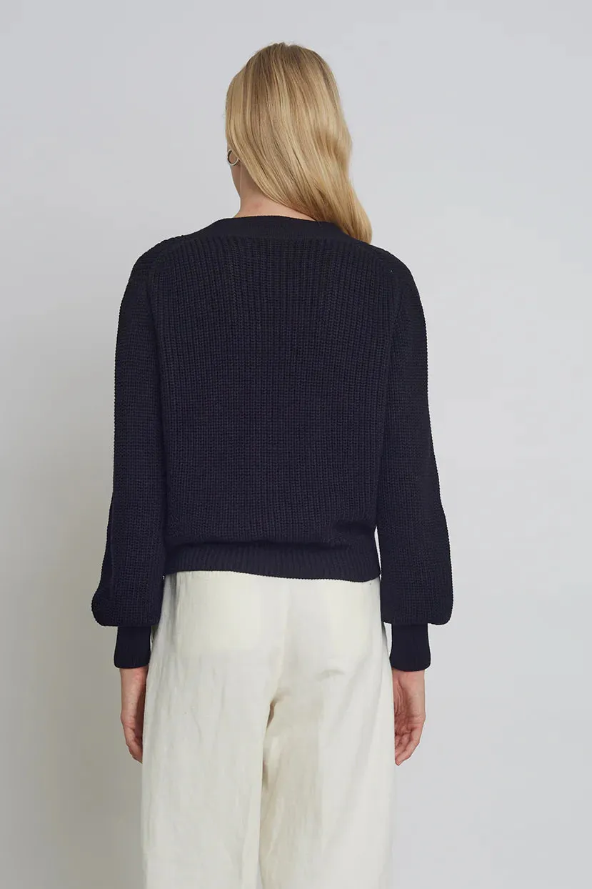 Isla Cardigan - Navy