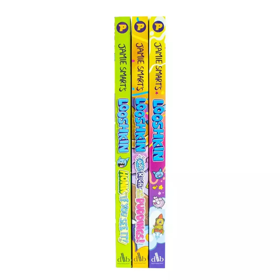 Jamie Smart Looshkin Series 3 Books Collection Set Looshkin Honk If You See It