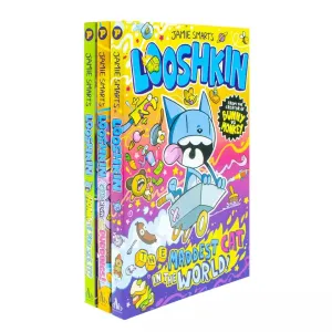 Jamie Smart Looshkin Series 3 Books Collection Set Looshkin Honk If You See It