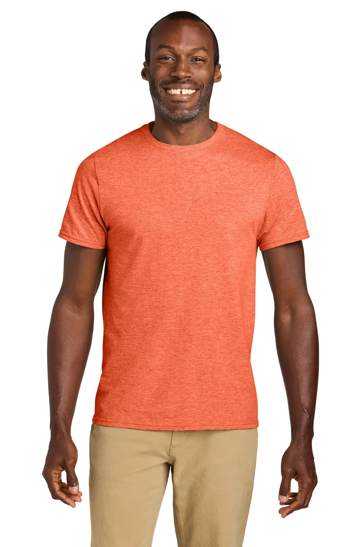 Jerzees Classics Unisex Cotton T-Shirt 363M Retro Heather Coral