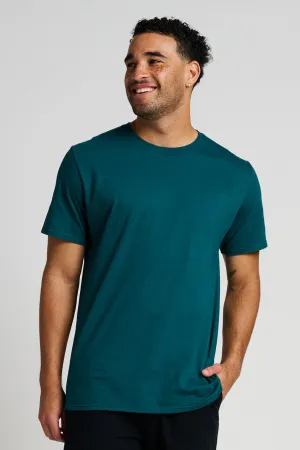 Jerzees Unisex Premium Combed Ring Spun Cotton Tee 570M Deep Emerald
