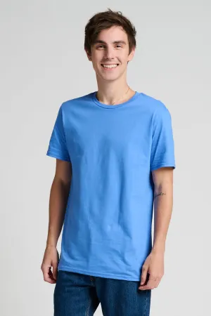 Jerzees Unisex Premium Combed Ring Spun Cotton Tee 570M Periwinkle Blue
