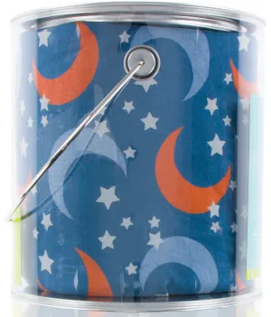 KicKee Pants Twilight Moon and Stars Fitted Crib Sheet