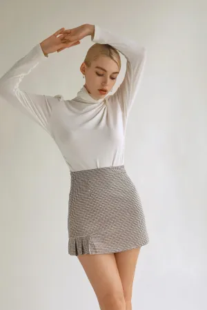 Kingsley Checked Skirt