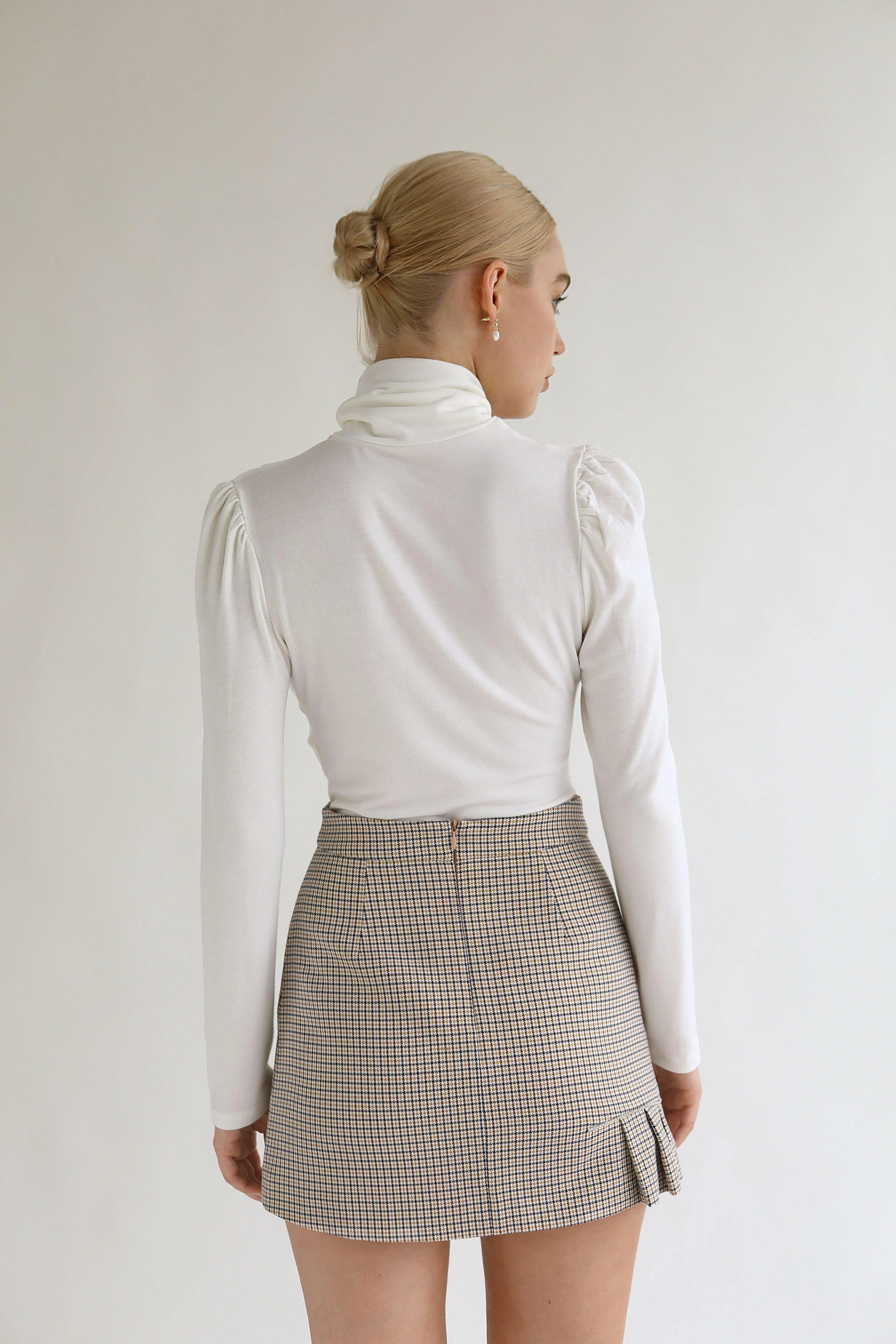 Kingsley Checked Skirt