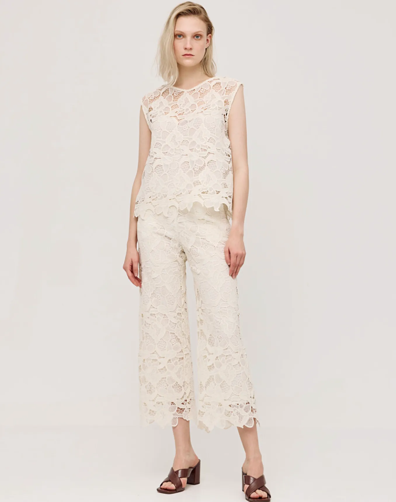 Lace Blouse- OffWhite