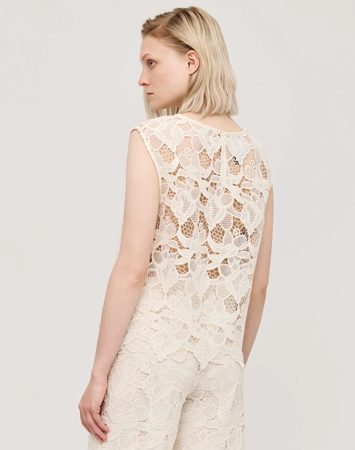 Lace Blouse- OffWhite