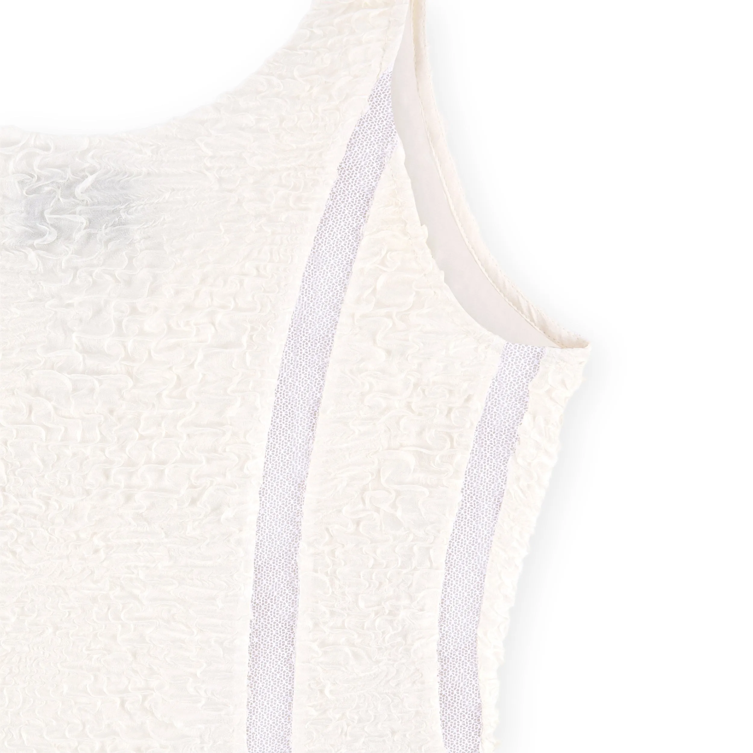 Lace-Panelling Stretchy Corset Top  (Try-on)