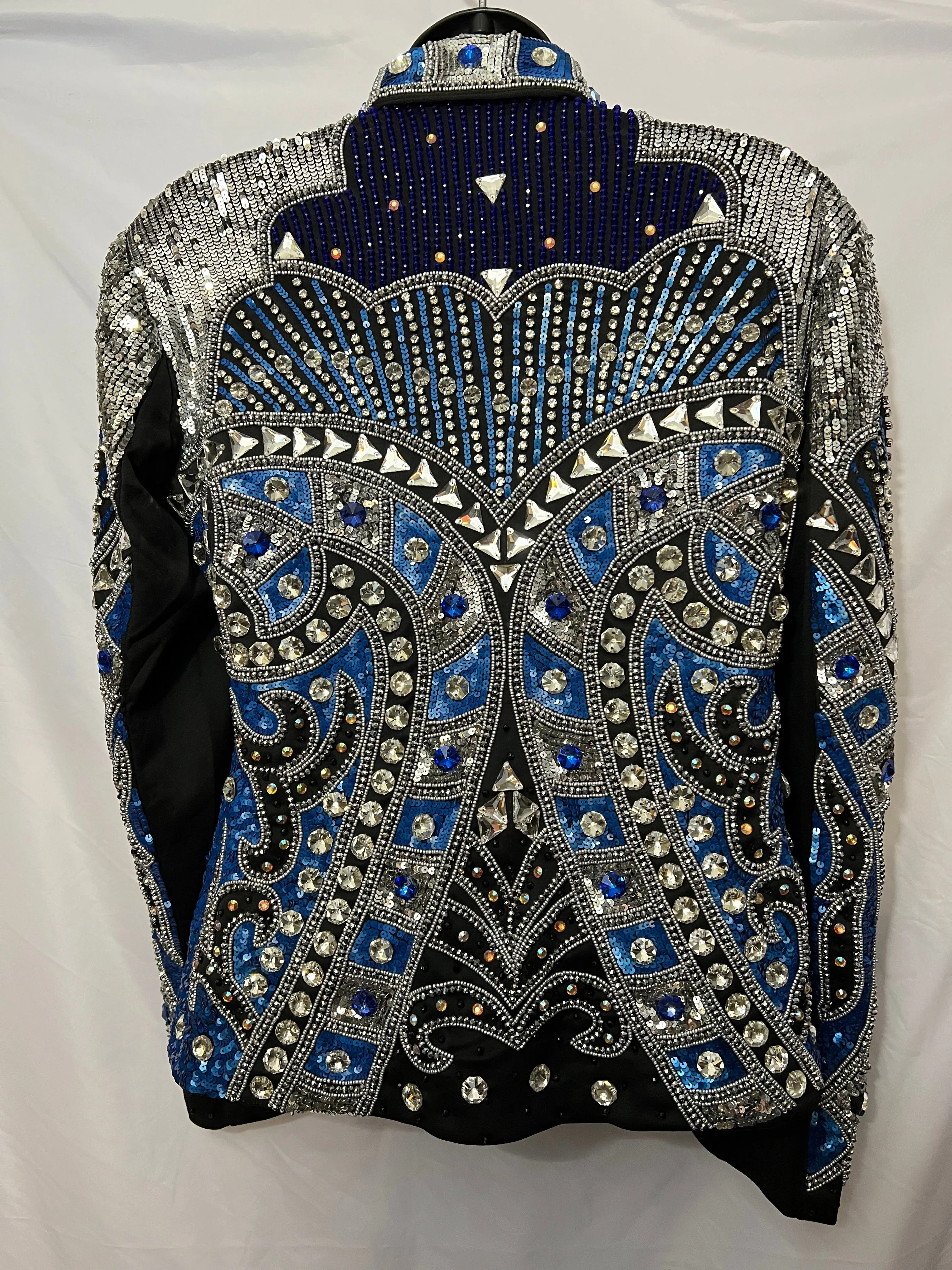 Ladies Royal Highness Royal & Silver Western Show Jacket