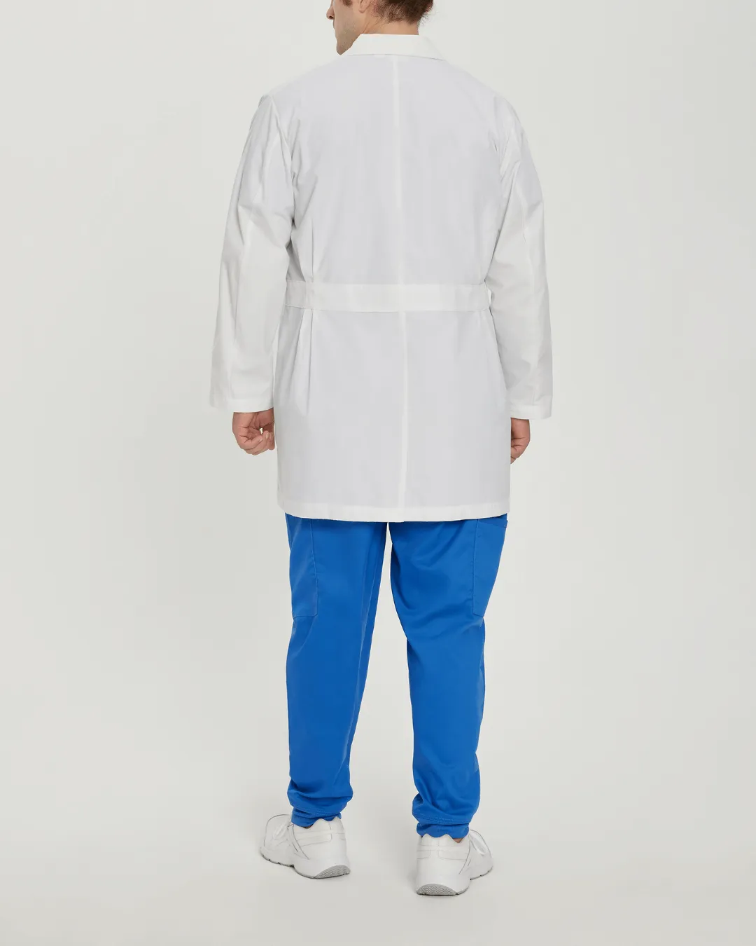 Landau Men's Short Lab Coat - 3148