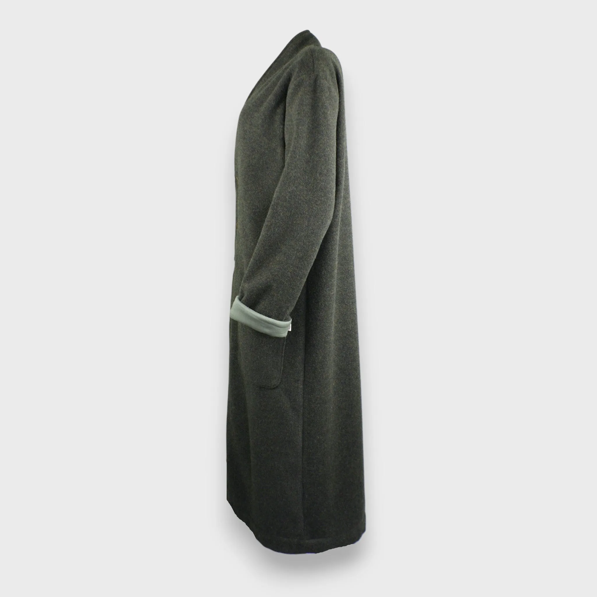 Lined wool coat (made to order)