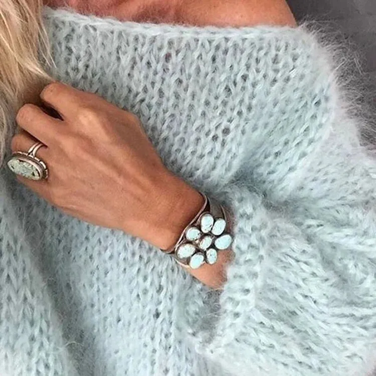 Luxe Fluffy Oversized Sweater
