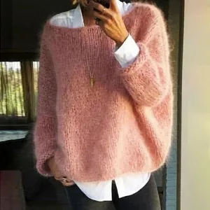 Luxe Fluffy Oversized Sweater
