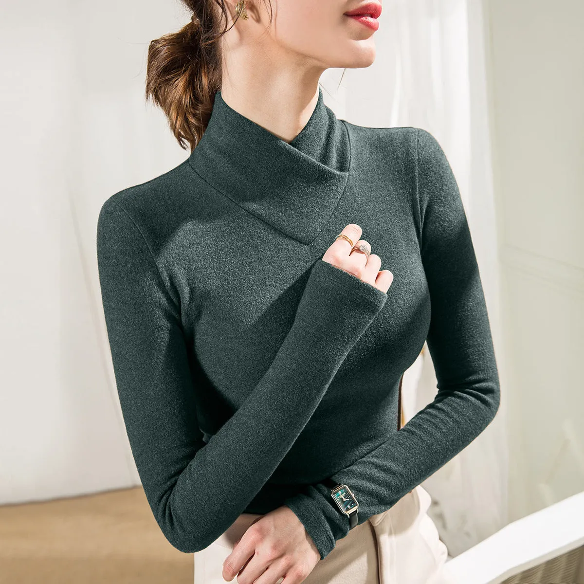 Marcy™ | Elegant Turtleneck Sweater