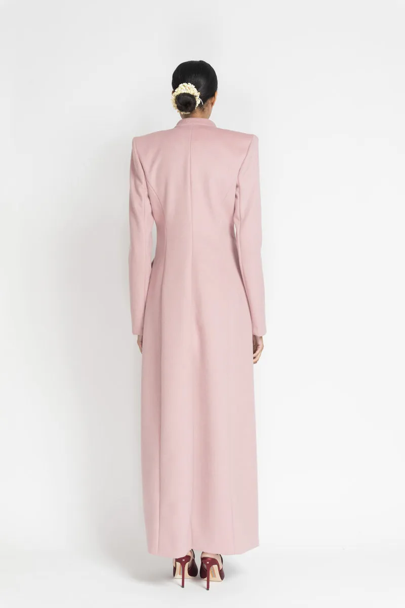 Mauve Wool Sherwani Coat