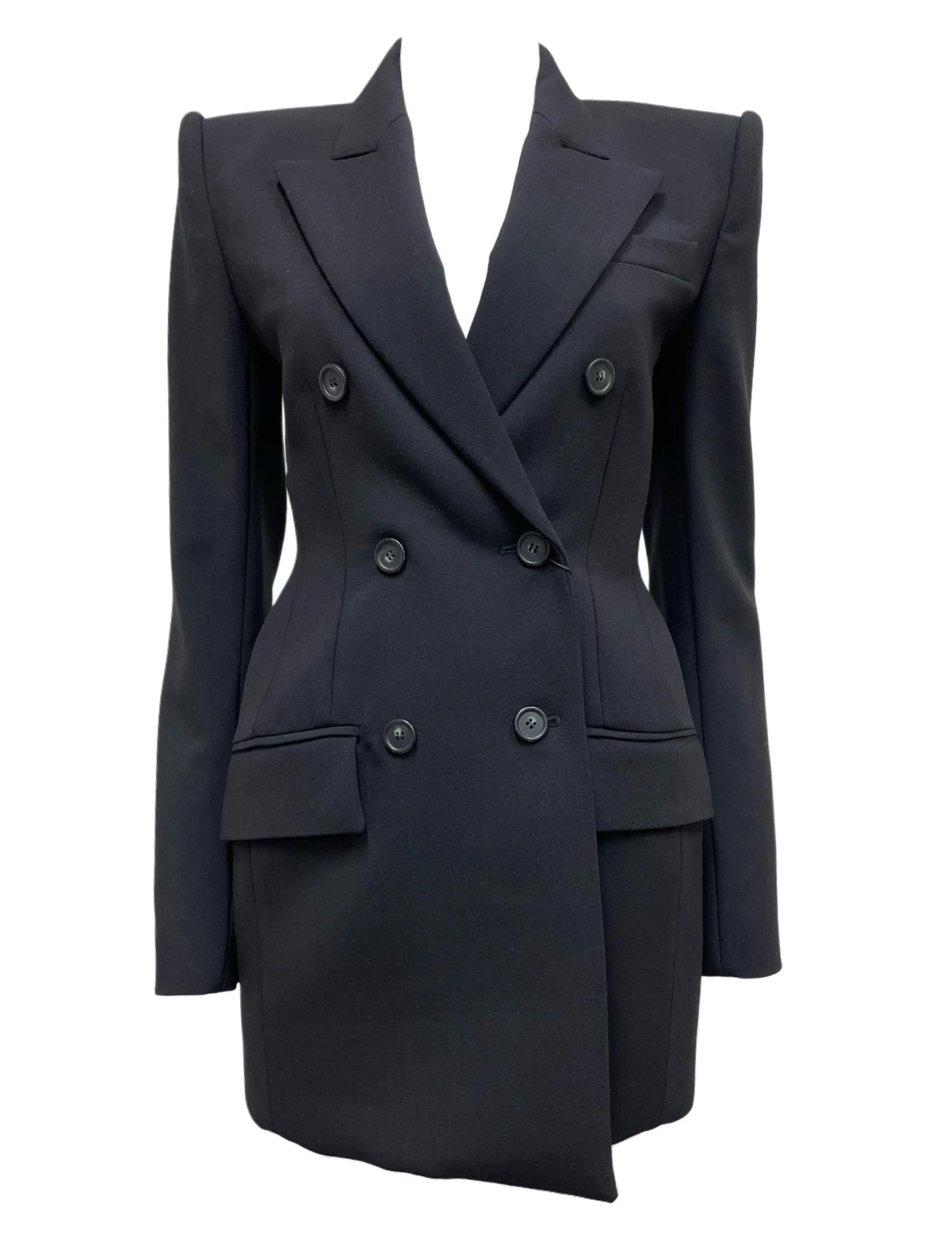 Max Mara Women's Black Harem Slim Jacket NWT