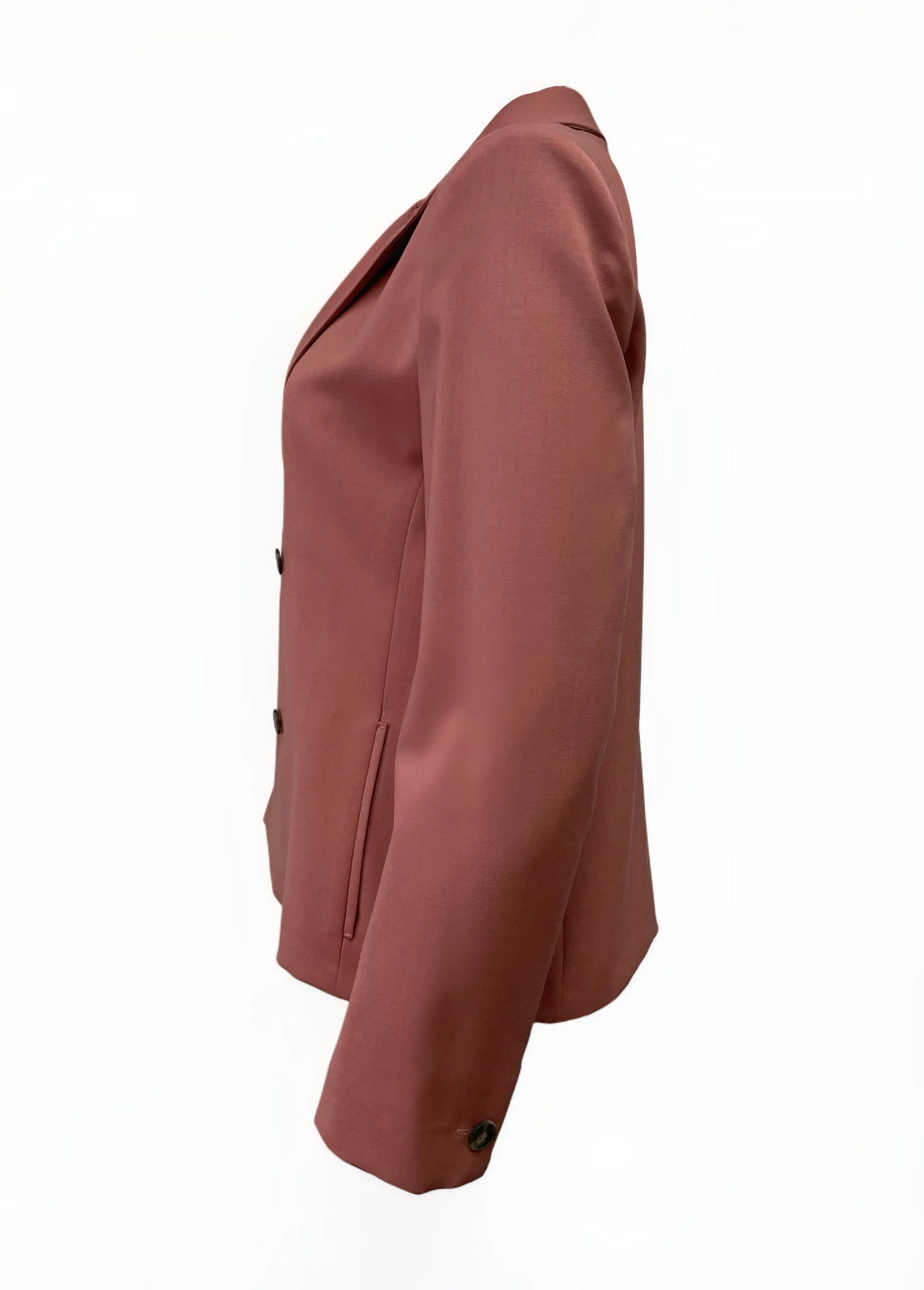 Max Mara Women's Terra Cotta Oltre Classic Wool Jacket NWT