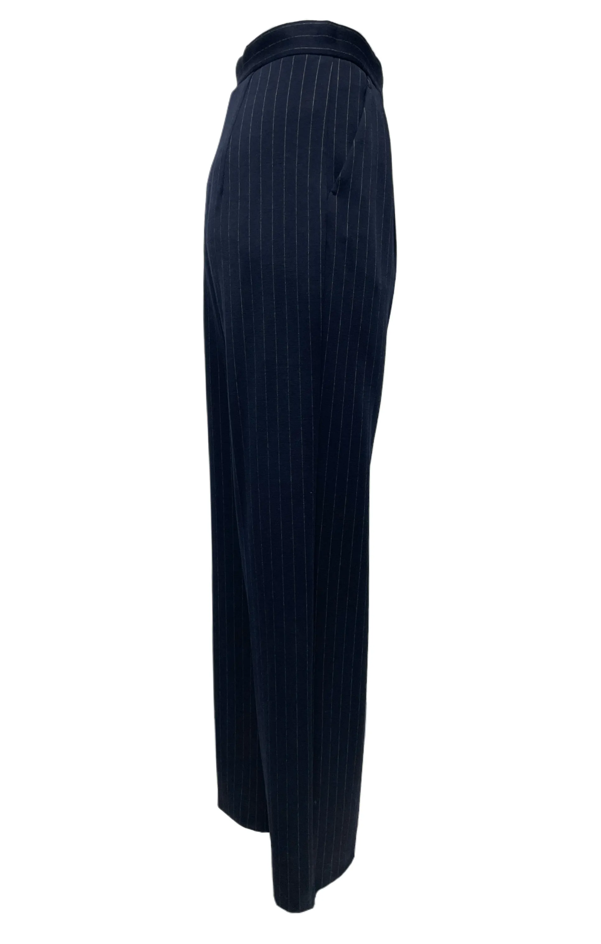 Max Mara Women's Ultramarine Matilda High Rise Classic Pants NWT