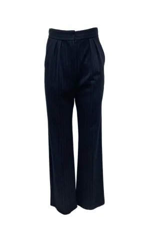 Max Mara Women's Ultramarine Matilda High Rise Classic Pants NWT