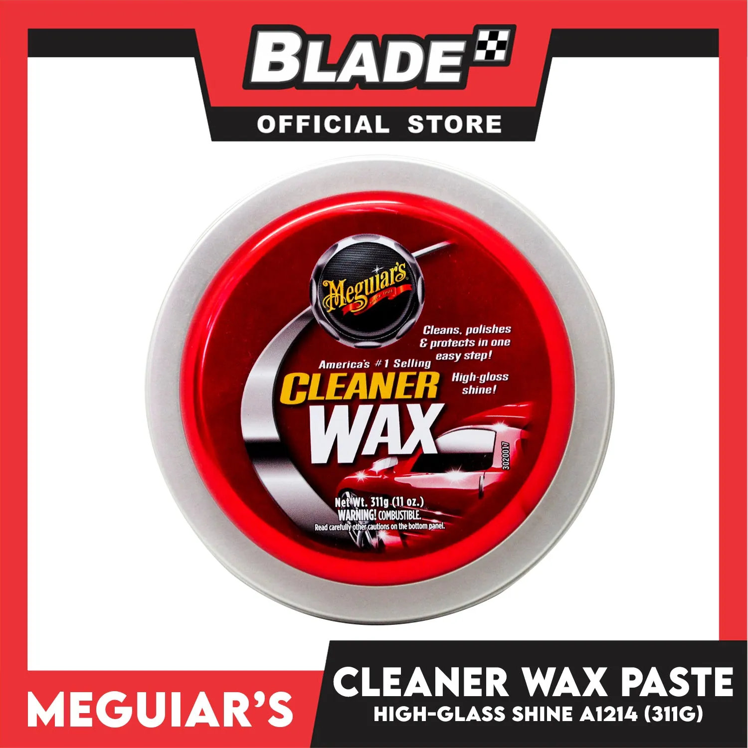 Meguiar's Cleaner Wax A1214 11oz