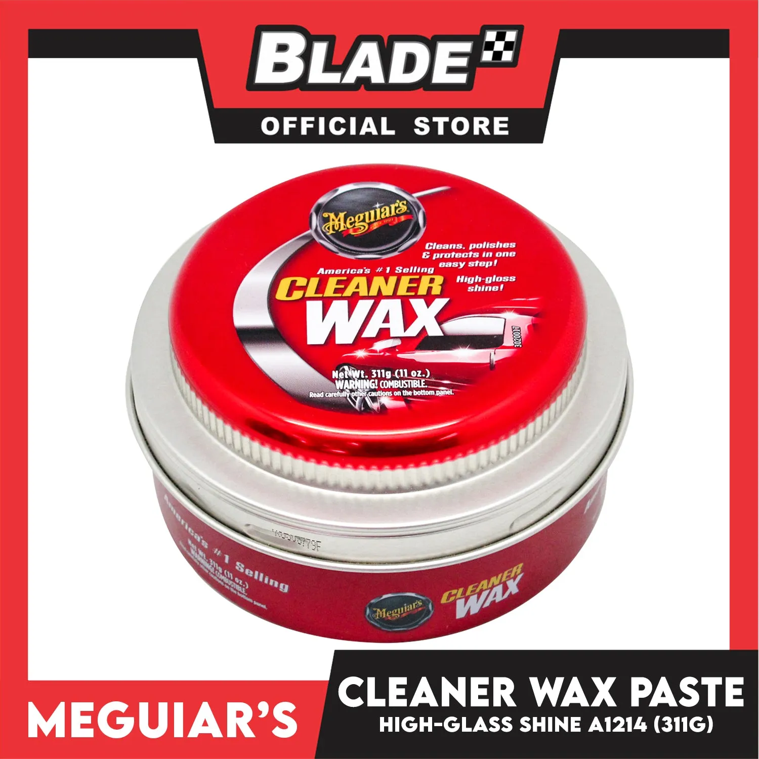 Meguiar's Cleaner Wax A1214 11oz