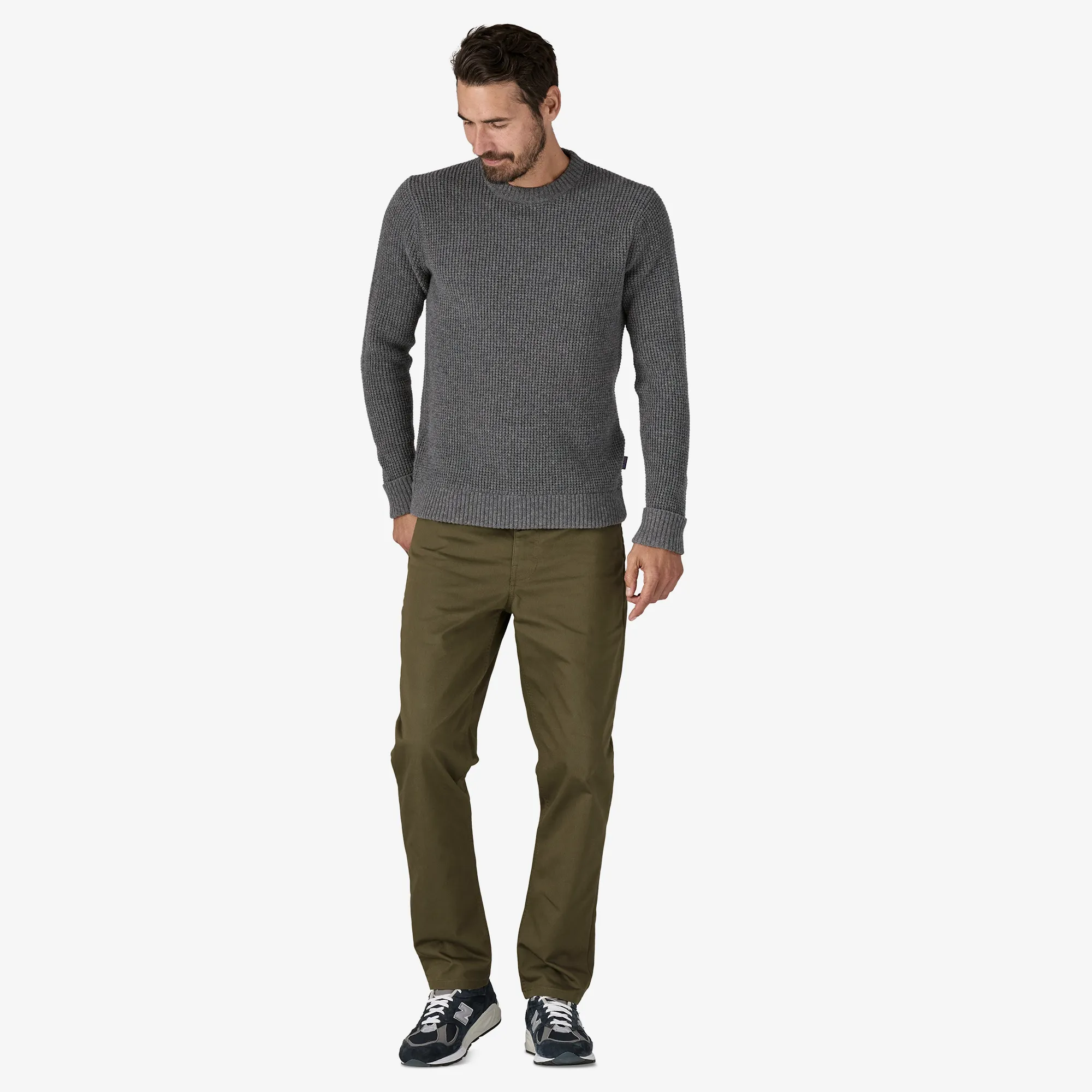 Men's Twill traveller 5-Pocket Pants - Regular