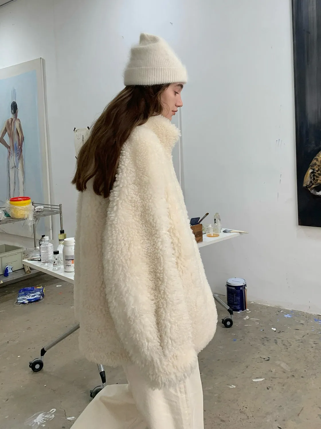 Merino Fur Coat