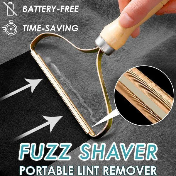 Mini Portable Lint Remover Fuzz Fabric Shaver for Sweater Woolen Coat Clothes Bed Furniture or Car Upholstery Fluff Fabric Shaver Brush Tool Fur Remover